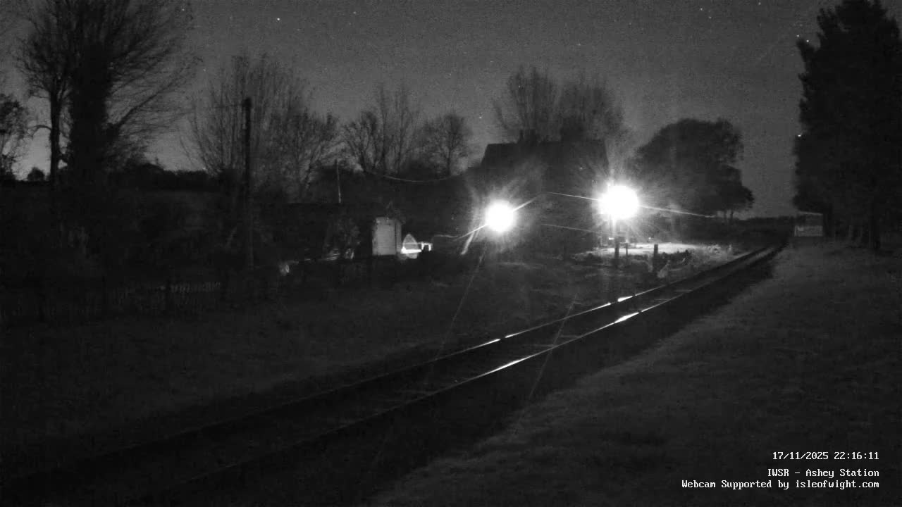 Isle of Wight Steam Railway, Ashey Station Live Cam -  Ashey, Isle of Wight, South East, England, United Kingdom