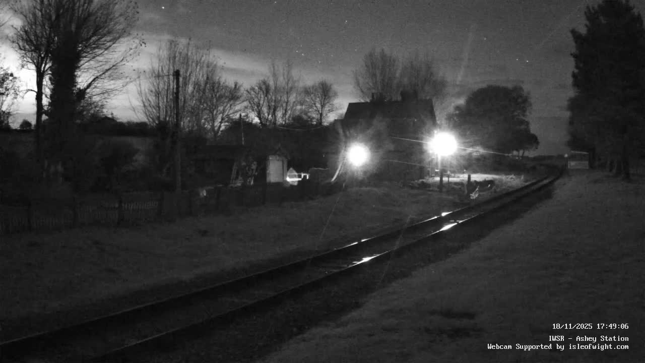 Isle of Wight Steam Railway, Ashey Station Live Cam -  Ashey, Isle of Wight, South East, England, United Kingdom