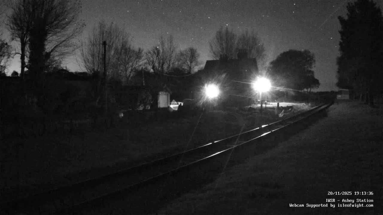 Isle of Wight Steam Railway, Ashey Station Live Cam -  Ashey, Isle of Wight, South East, England, United Kingdom