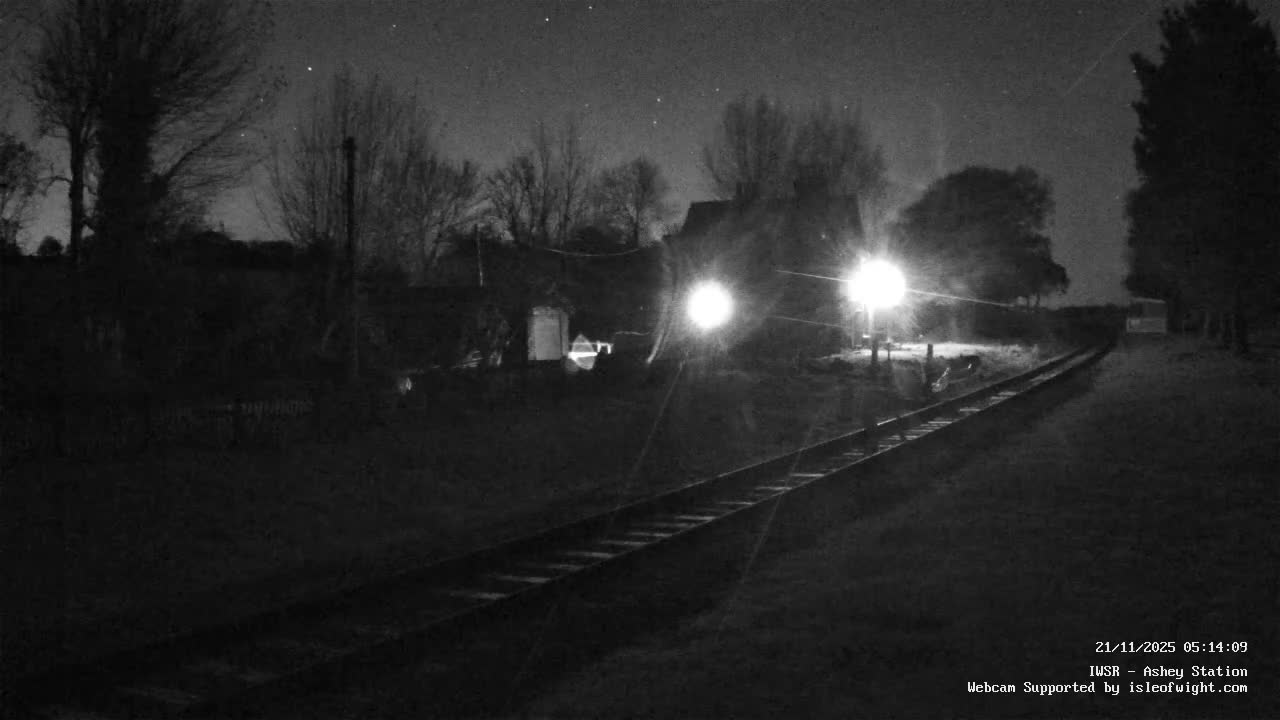Isle of Wight Steam Railway, Ashey Station Live Cam -  Ashey, Isle of Wight, South East, England, United Kingdom