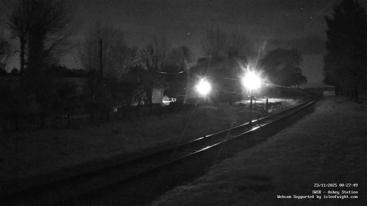 Isle of Wight Steam Railway, Ashey Station Live Cam -  Ashey, Isle of Wight, South East, England, United Kingdom