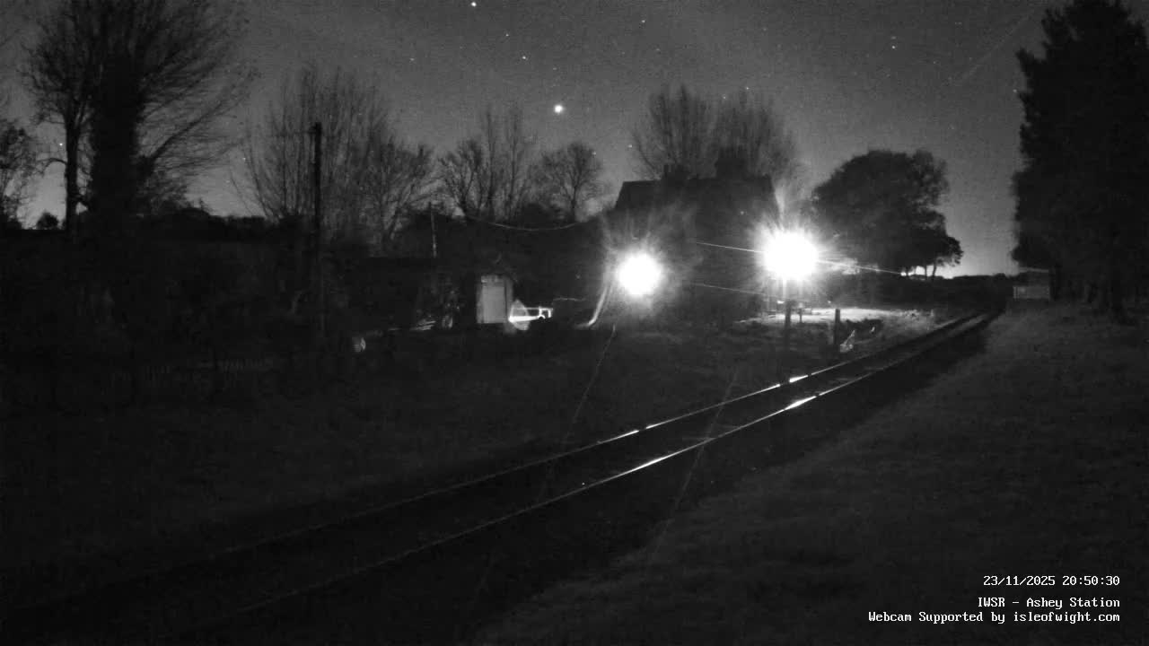 Isle of Wight Steam Railway, Ashey Station Live Cam -  Ashey, Isle of Wight, South East, England, United Kingdom