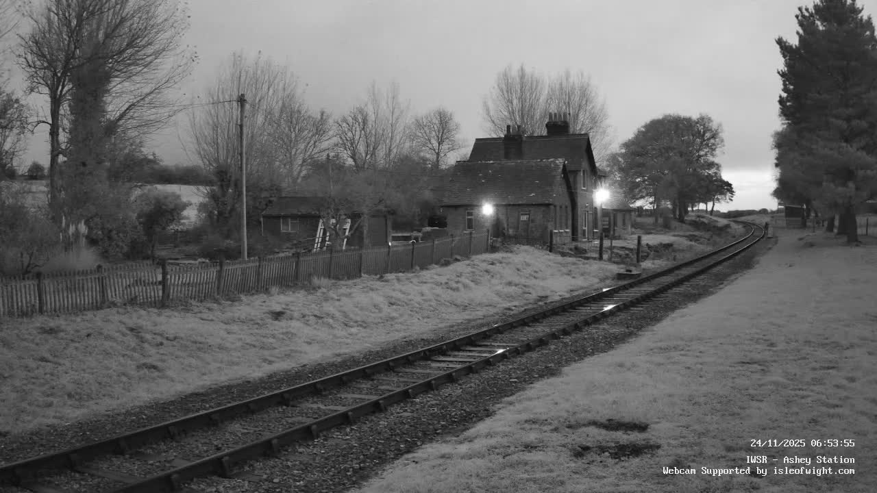 Isle of Wight Steam Railway, Ashey Station Live Cam -  Ashey, Isle of Wight, South East, England, United Kingdom
