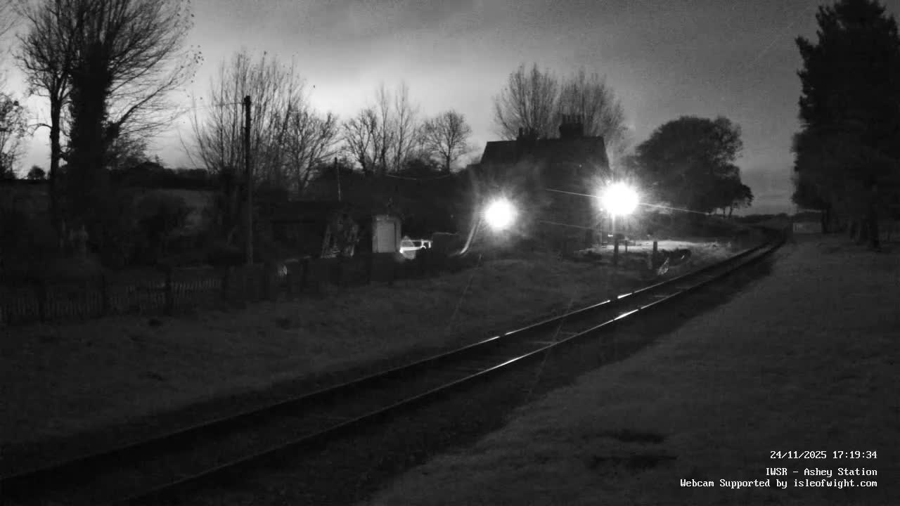 Isle of Wight Steam Railway, Ashey Station Live Cam -  Ashey, Isle of Wight, South East, England, United Kingdom