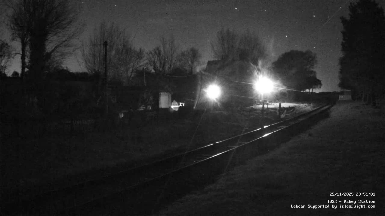 Isle of Wight Steam Railway, Ashey Station Live Cam -  Ashey, Isle of Wight, South East, England, United Kingdom
