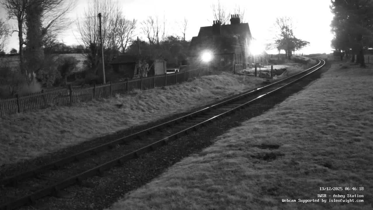 Isle of Wight Steam Railway, Ashey Station Live Cam -  Ashey, Isle of Wight, South East, England, United Kingdom