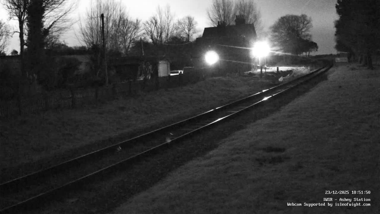 Isle of Wight Steam Railway, Ashey Station Live Cam -  Ashey, Isle of Wight, South East, England, United Kingdom