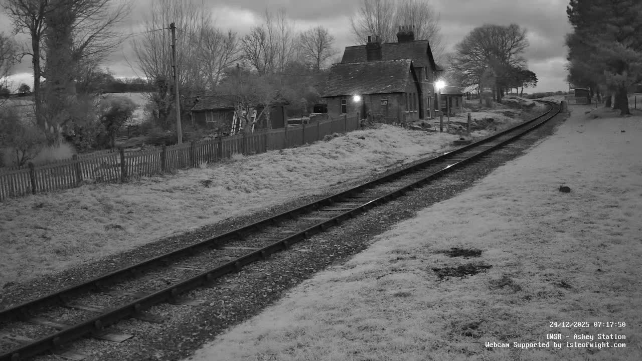 Isle of Wight Steam Railway, Ashey Station Live Cam -  Ashey, Isle of Wight, South East, England, United Kingdom