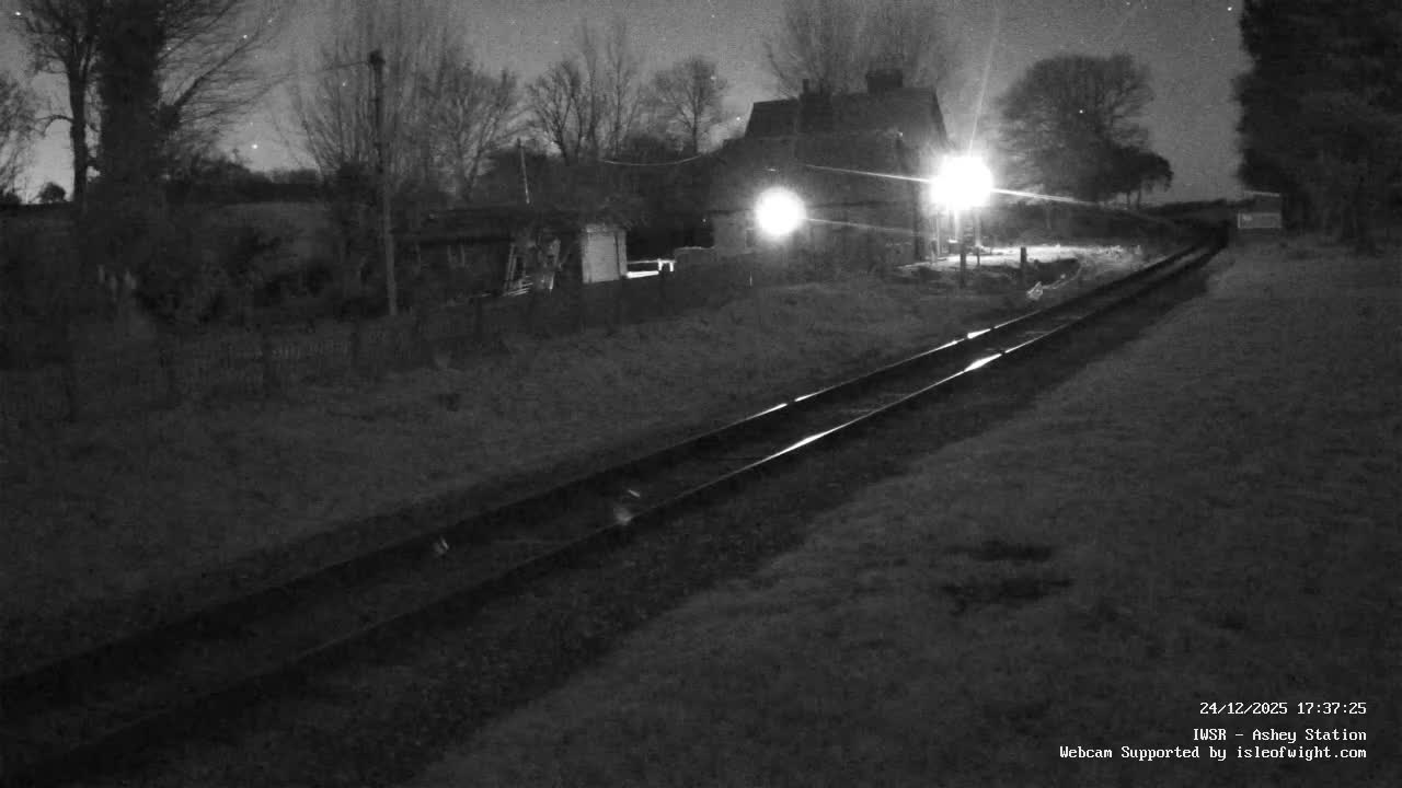 Isle of Wight Steam Railway, Ashey Station Live Cam -  Ashey, Isle of Wight, South East, England, United Kingdom