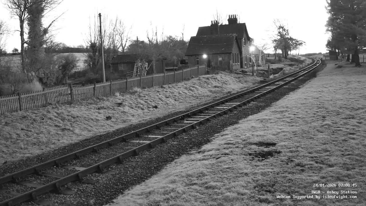 Isle of Wight Steam Railway, Ashey Station Live Cam -  Ashey, Isle of Wight, South East, England, United Kingdom