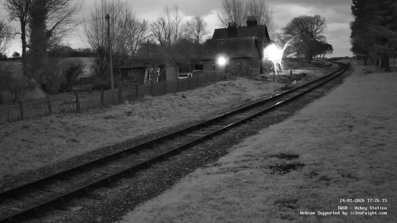 Isle of Wight Steam Railway, Ashey Station Live Cam -  Ashey, Isle of Wight, South East, England, United Kingdom