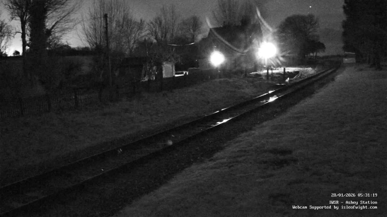 Isle of Wight Steam Railway, Ashey Station Live Cam -  Ashey, Isle of Wight, South East, England, United Kingdom