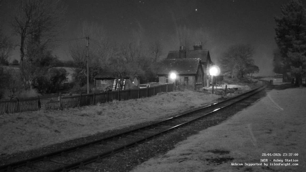 Isle of Wight Steam Railway, Ashey Station Live Cam -  Ashey, Isle of Wight, South East, England, United Kingdom