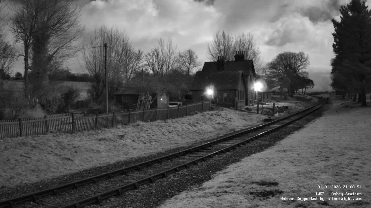 Isle of Wight Steam Railway, Ashey Station Live Cam -  Ashey, Isle of Wight, South East, England, United Kingdom