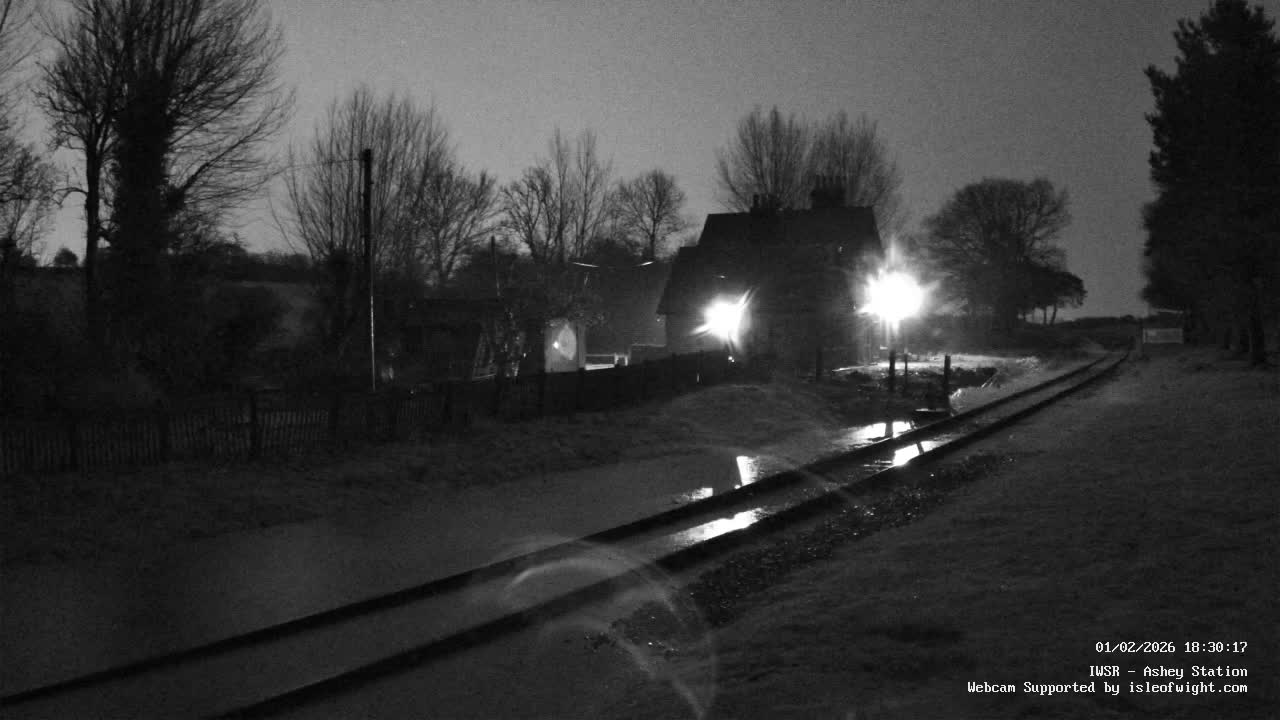 Isle of Wight Steam Railway, Ashey Station Live Cam -  Ashey, Isle of Wight, South East, England, United Kingdom