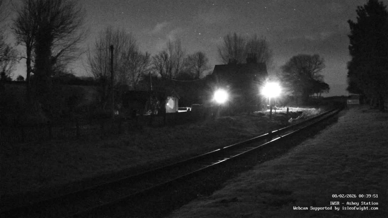 Isle of Wight Steam Railway, Ashey Station Live Cam -  Ashey, Isle of Wight, South East, England, United Kingdom
