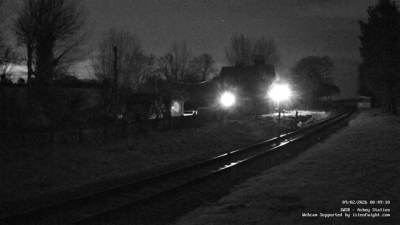 Isle of Wight Steam Railway, Ashey Station Live Cam -  Ashey, Isle of Wight, South East, England, United Kingdom