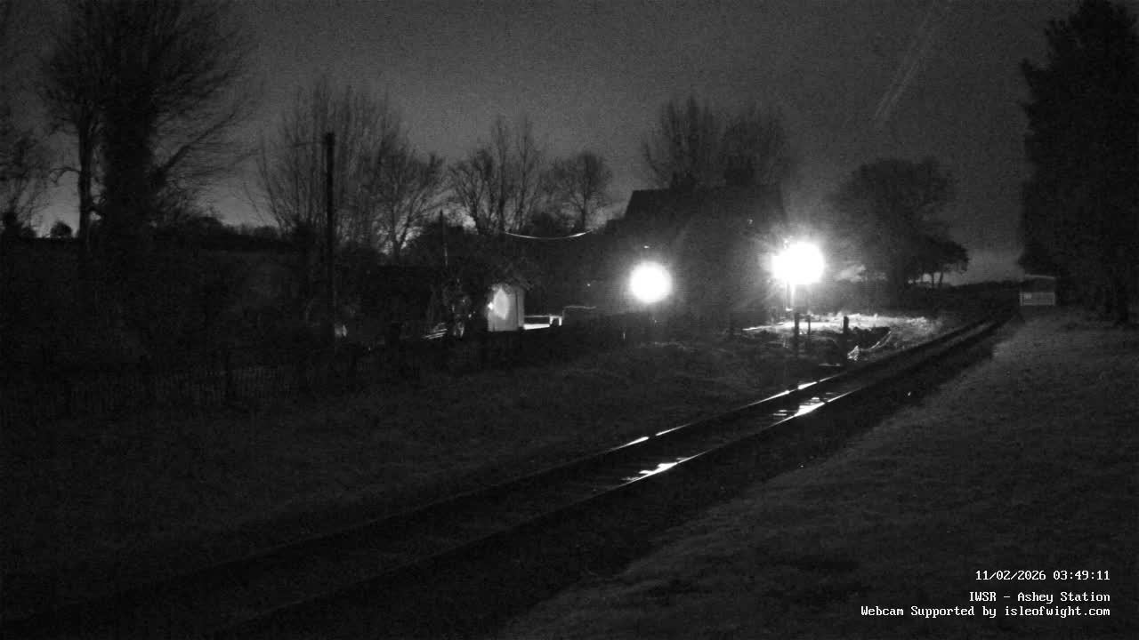 Isle of Wight Steam Railway, Ashey Station Live Cam -  Ashey, Isle of Wight, South East, England, United Kingdom