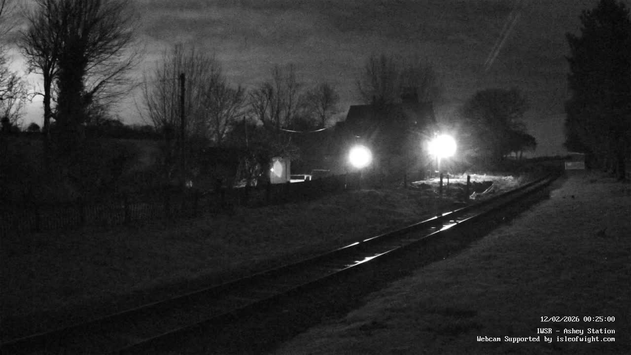 Isle of Wight Steam Railway, Ashey Station Live Cam -  Ashey, Isle of Wight, South East, England, United Kingdom