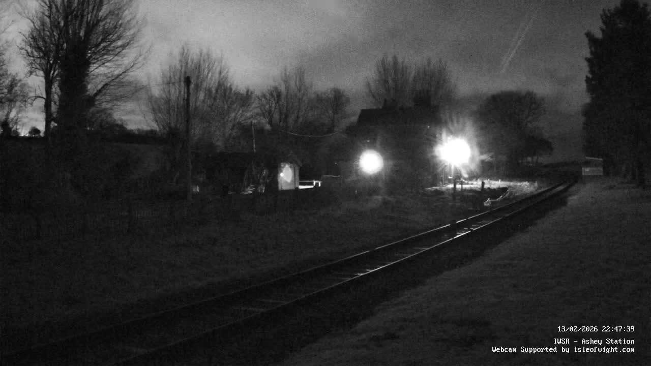 Isle of Wight Steam Railway, Ashey Station Live Cam -  Ashey, Isle of Wight, South East, England, United Kingdom