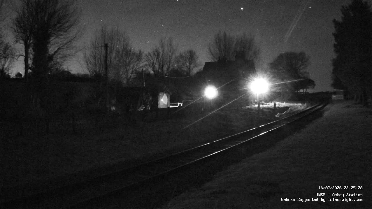 Isle of Wight Steam Railway, Ashey Station Live Cam -  Ashey, Isle of Wight, South East, England, United Kingdom