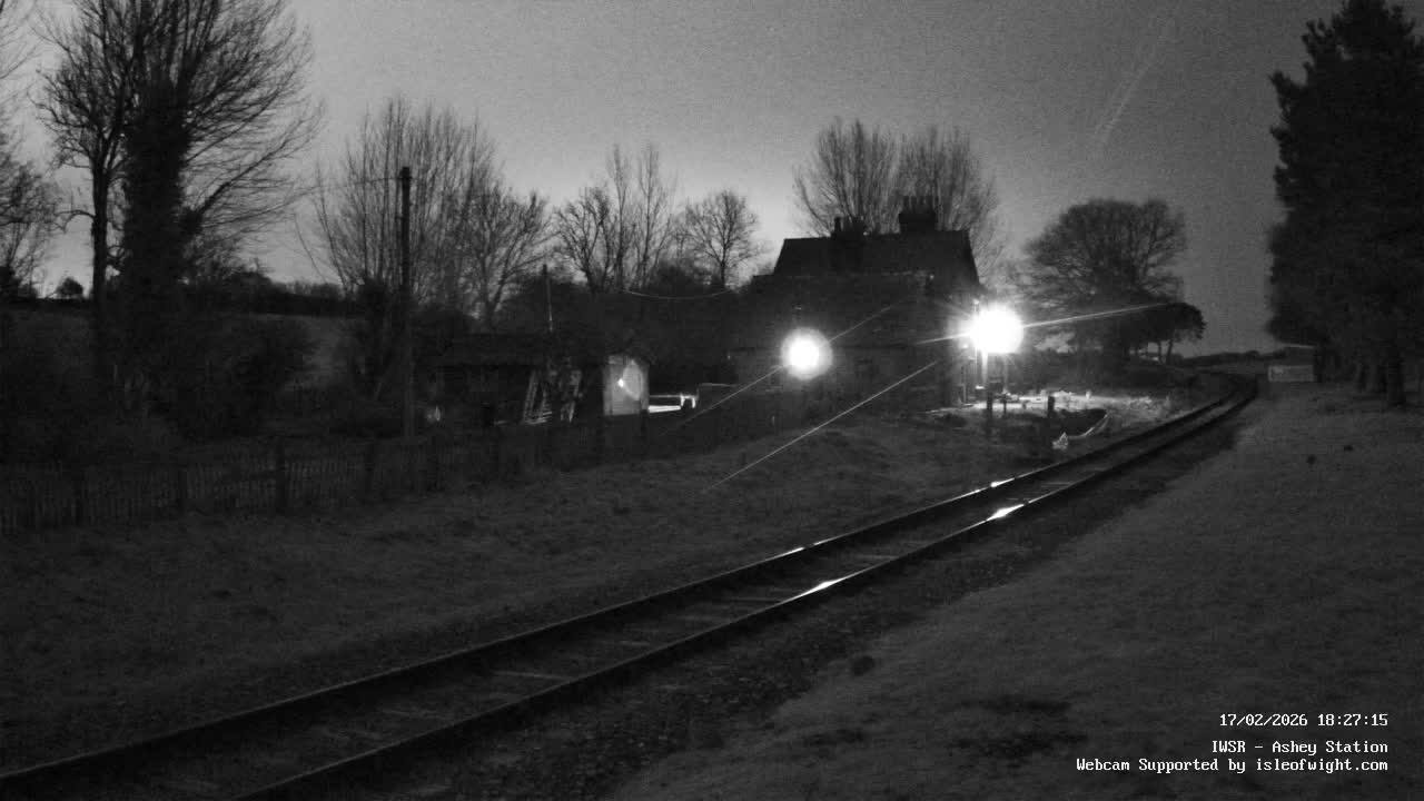 Isle of Wight Steam Railway, Ashey Station Live Cam -  Ashey, Isle of Wight, South East, England, United Kingdom