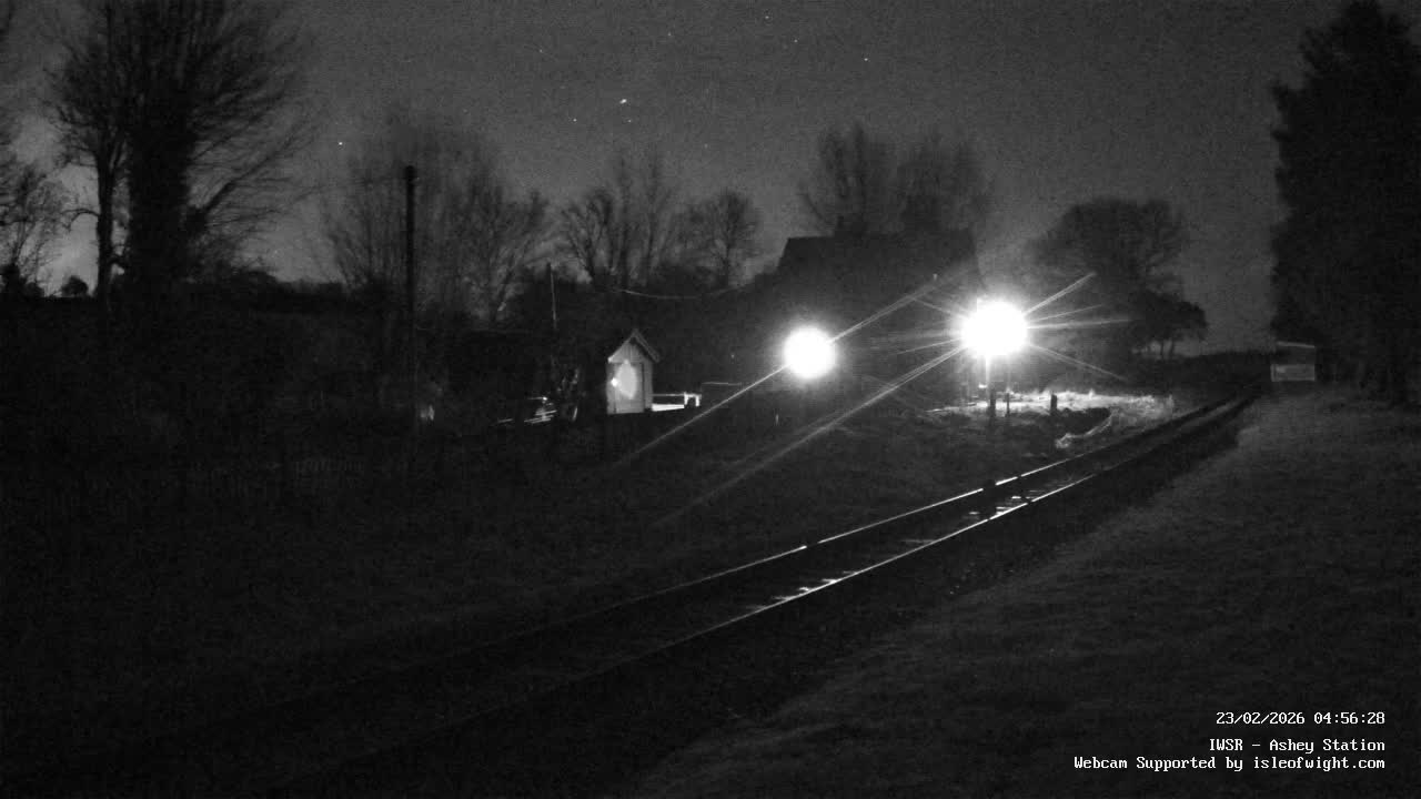 Isle of Wight Steam Railway, Ashey Station Live Cam -  Ashey, Isle of Wight, South East, England, United Kingdom