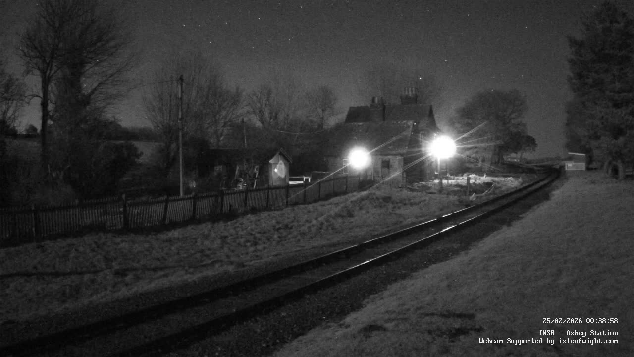 Isle of Wight Steam Railway, Ashey Station Live Cam -  Ashey, Isle of Wight, South East, England, United Kingdom