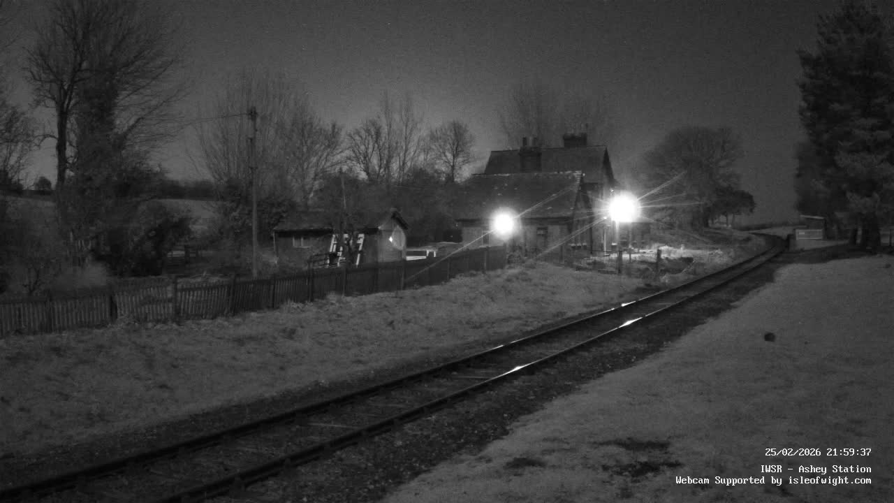 Isle of Wight Steam Railway, Ashey Station Live Cam -  Ashey, Isle of Wight, South East, England, United Kingdom