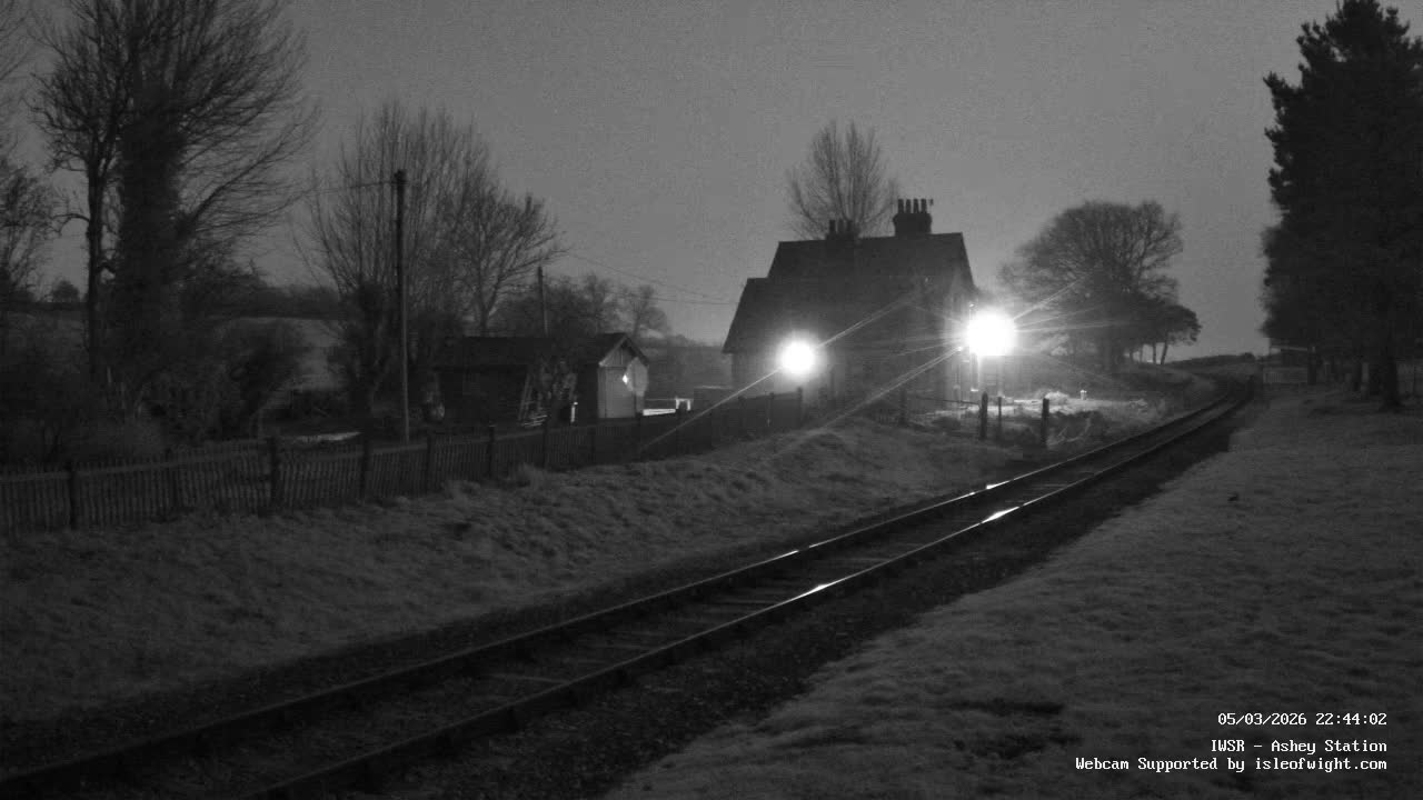 Isle of Wight Steam Railway, Ashey Station Live Cam -  Ashey, Isle of Wight, South East, England, United Kingdom