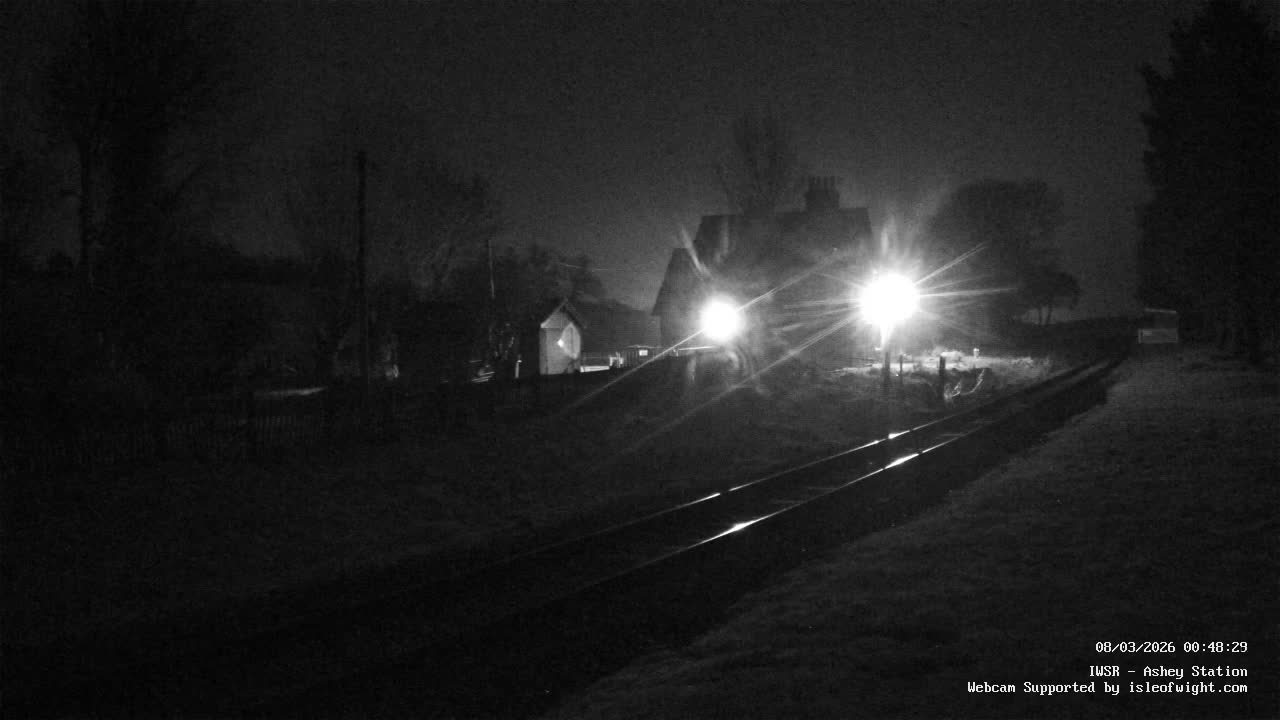 Isle of Wight Steam Railway, Ashey Station Live Cam -  Ashey, Isle of Wight, South East, England, United Kingdom