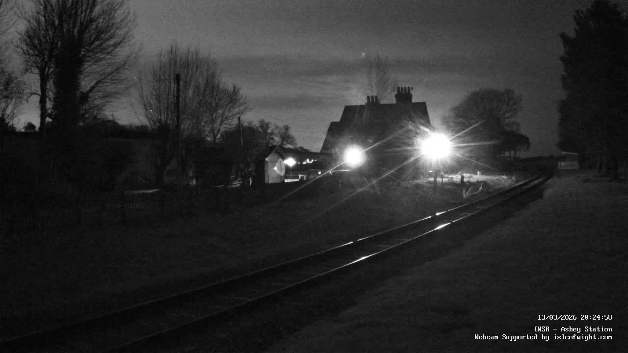 Isle of Wight Steam Railway, Ashey Station Live Cam -  Ashey, Isle of Wight, South East, England, United Kingdom