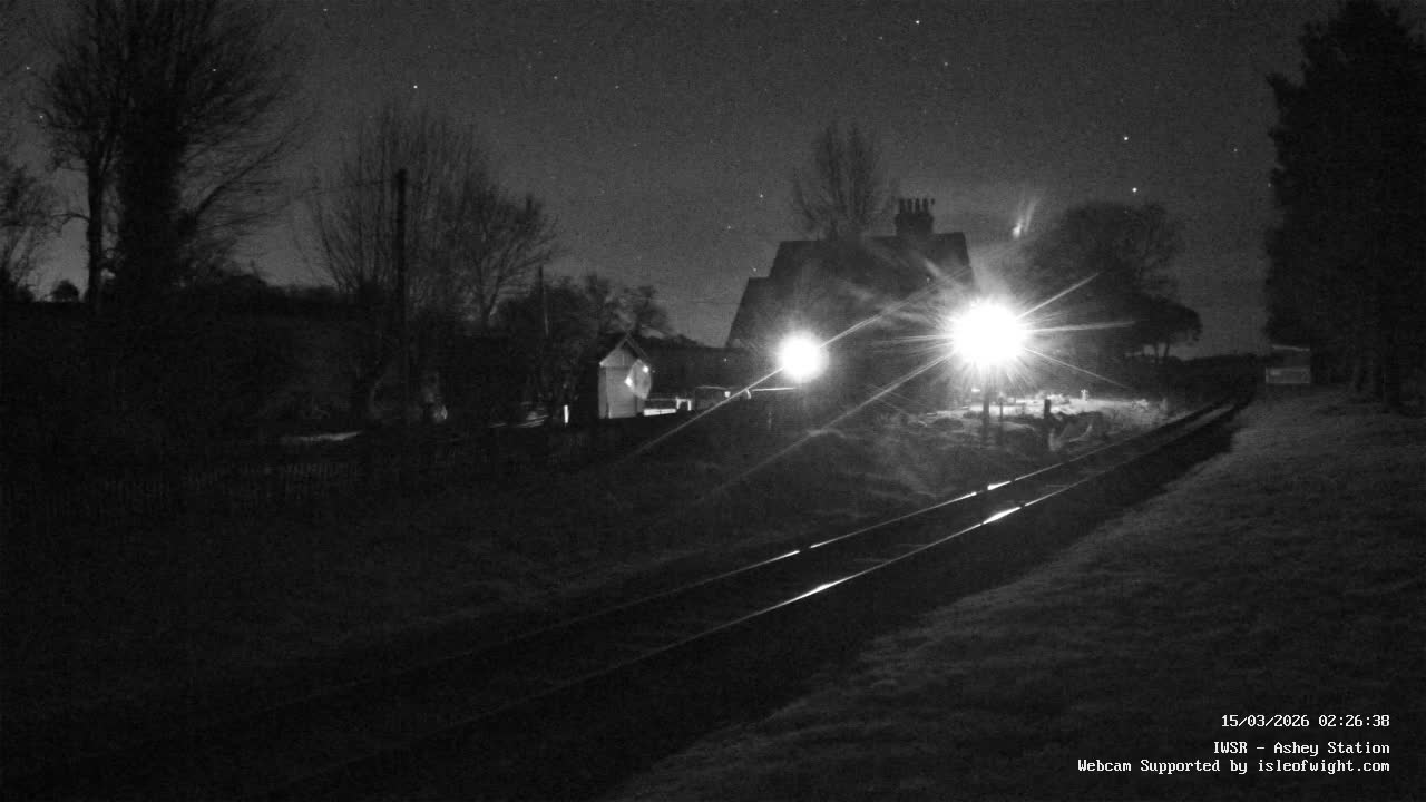 Isle of Wight Steam Railway, Ashey Station Live Cam -  Ashey, Isle of Wight, South East, England, United Kingdom