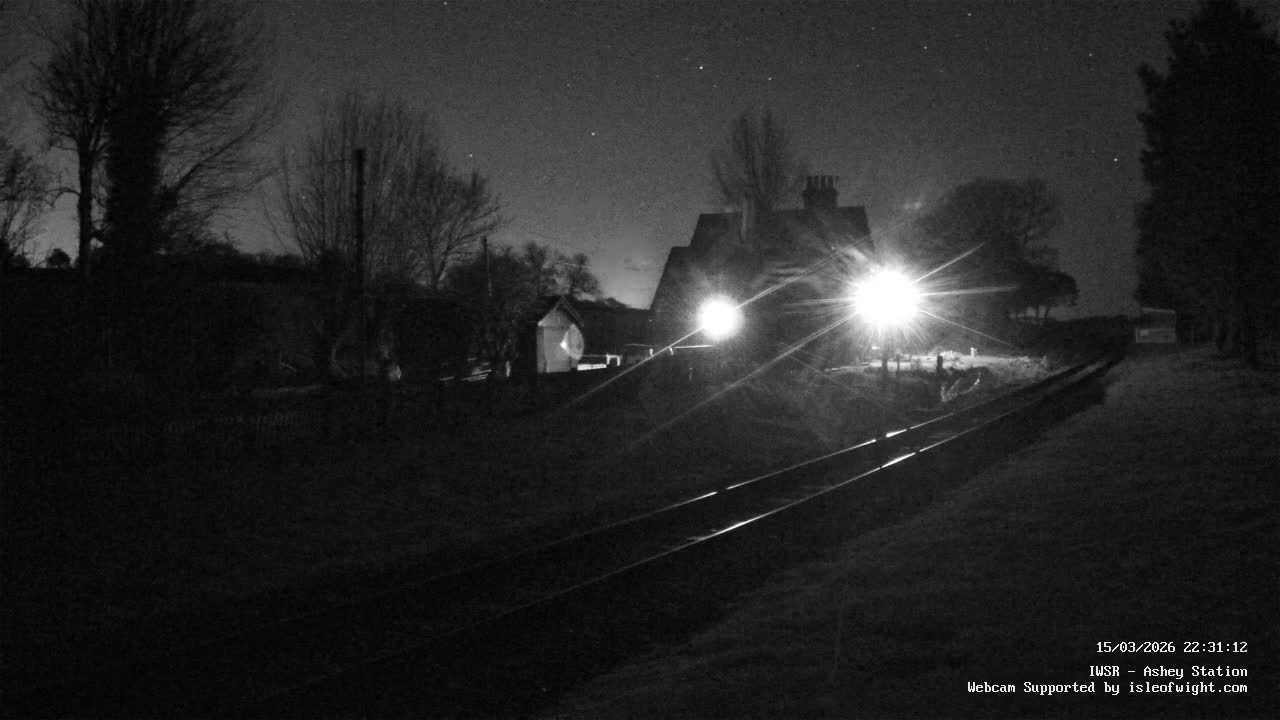 Isle of Wight Steam Railway, Ashey Station Live Cam -  Ashey, Isle of Wight, South East, England, United Kingdom