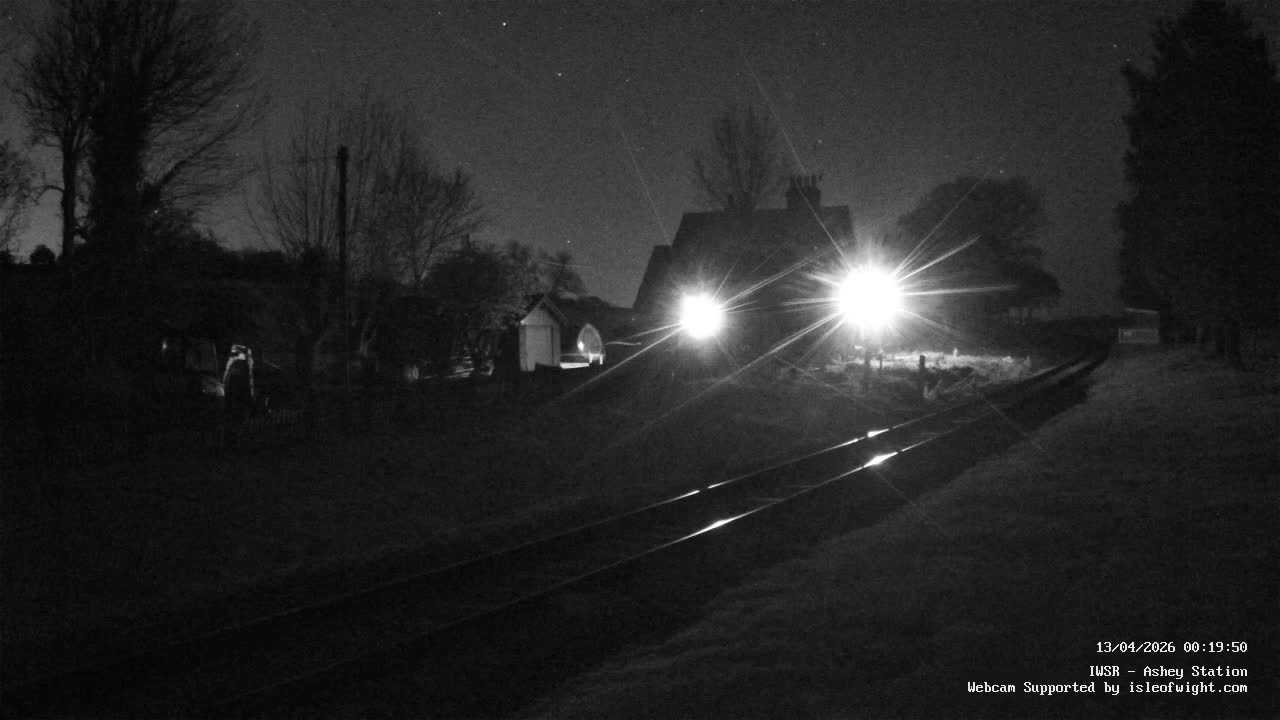 Isle of Wight Steam Railway, Ashey Station Live Cam -  Ashey, Isle of Wight, South East, England, United Kingdom