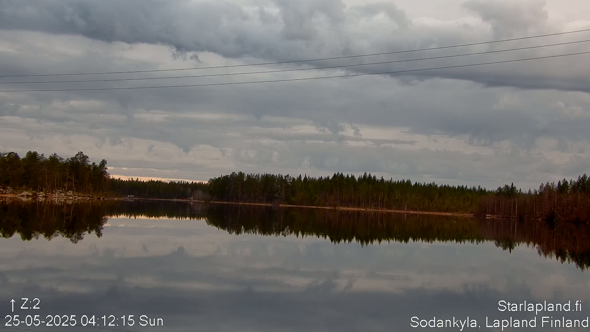 Kitinen River & Osprey Nest  View Sodankylä Live Cam -  Sodankyla, Northern Lapland (Pohjois-Lappi), Lapland (Lappi),Finland