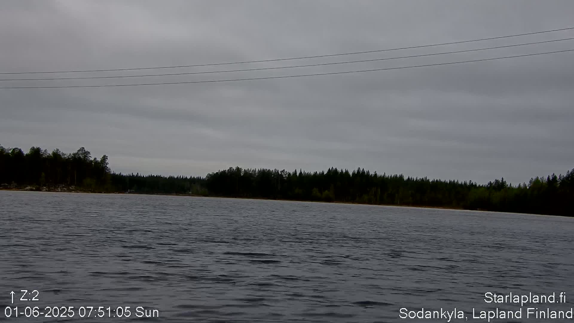 Kitinen River & Osprey Nest  View Sodankylä Live Cam -  Sodankyla, Northern Lapland (Pohjois-Lappi), Lapland (Lappi),Finland