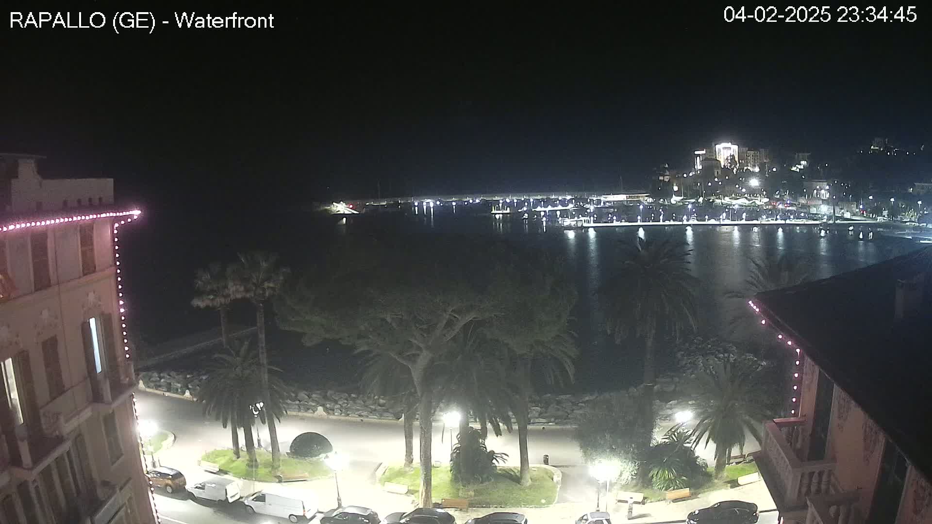 Rapallo Vittorio Veneto Coast Live Cam - Genoa, Liguria, Italy
