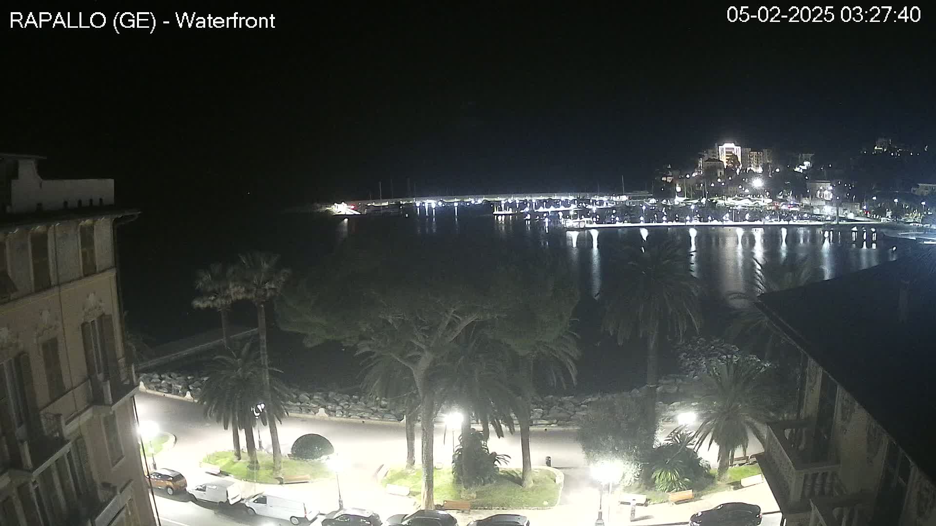 Rapallo Vittorio Veneto Coast Live Cam - Genoa, Liguria, Italy