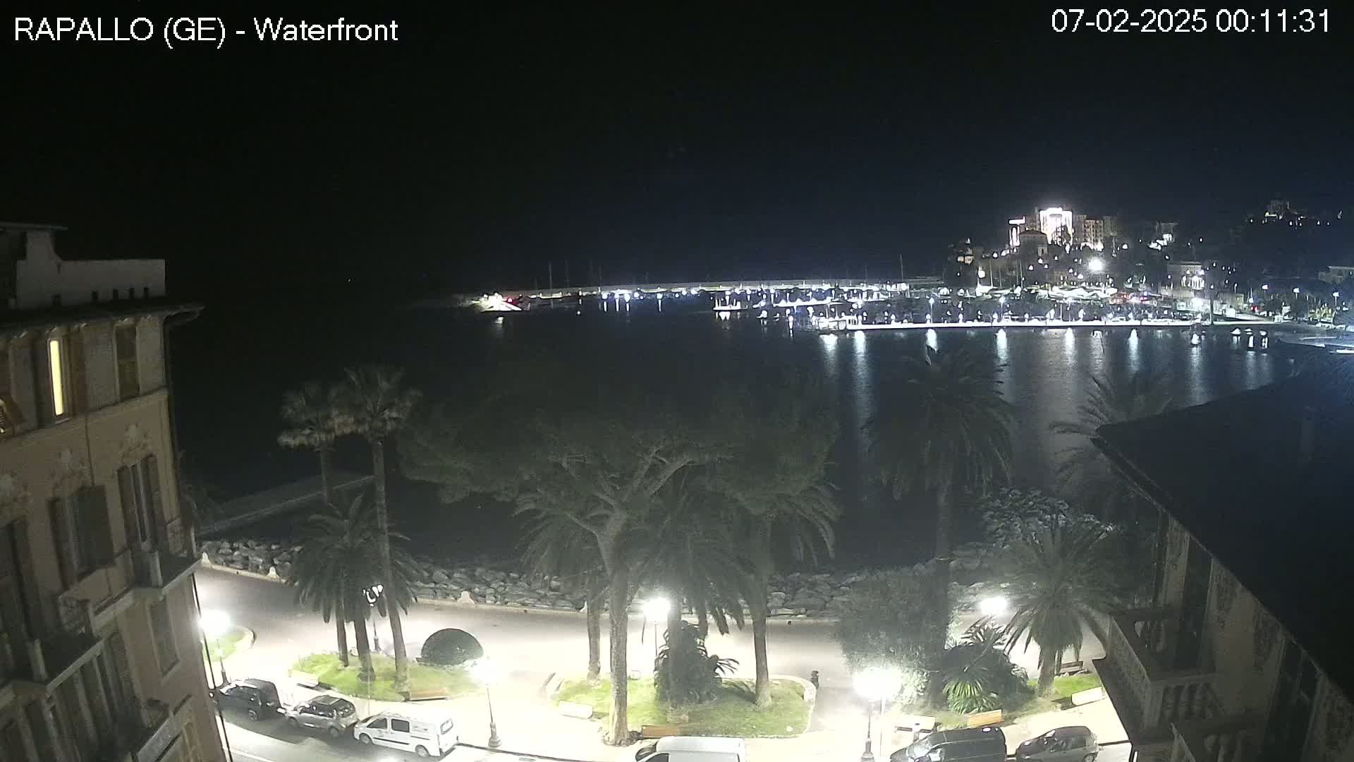 Rapallo Vittorio Veneto Coast Live Cam - Genoa, Liguria, Italy