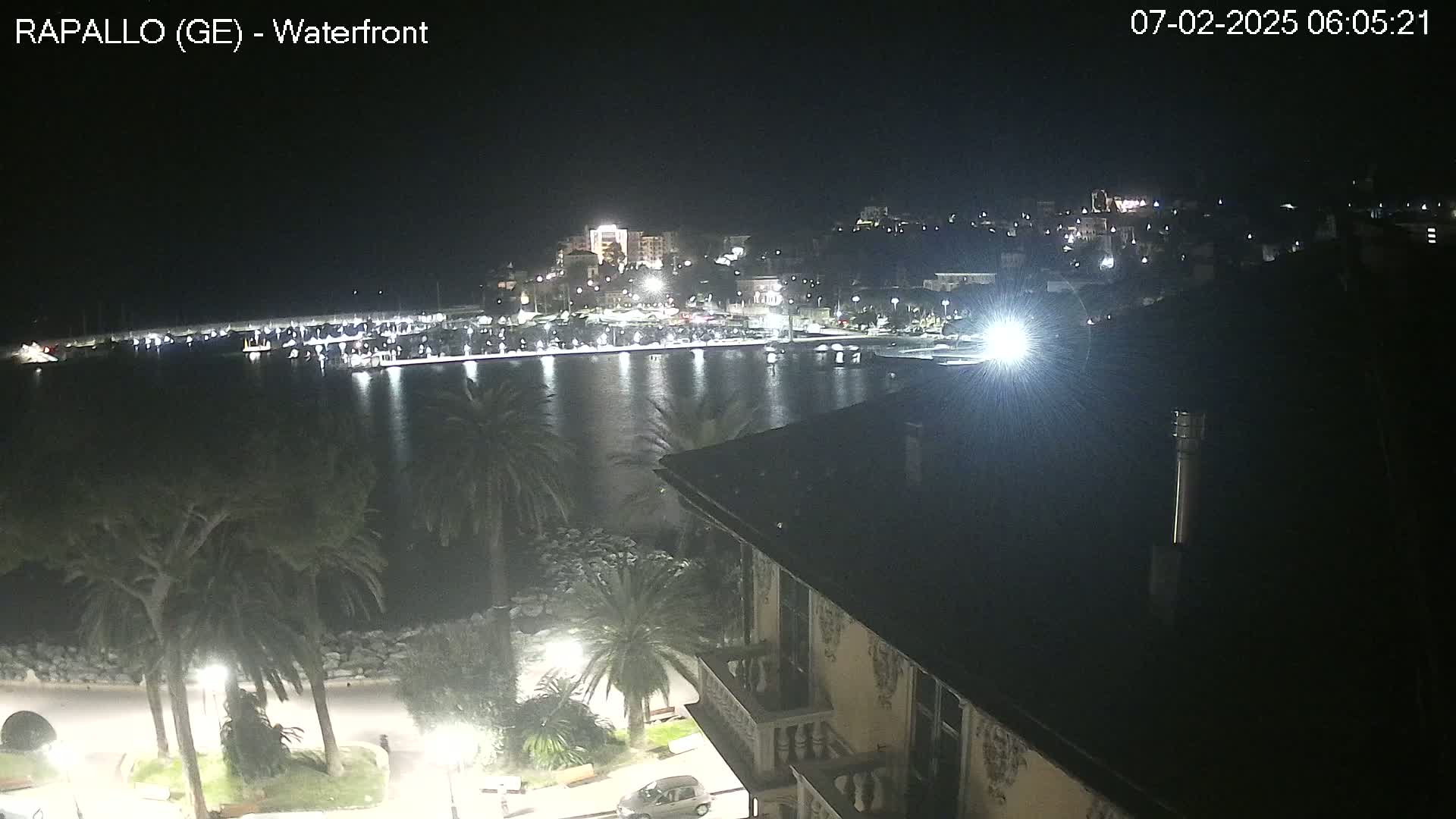 Rapallo Vittorio Veneto Coast Live Cam - Genoa, Liguria, Italy