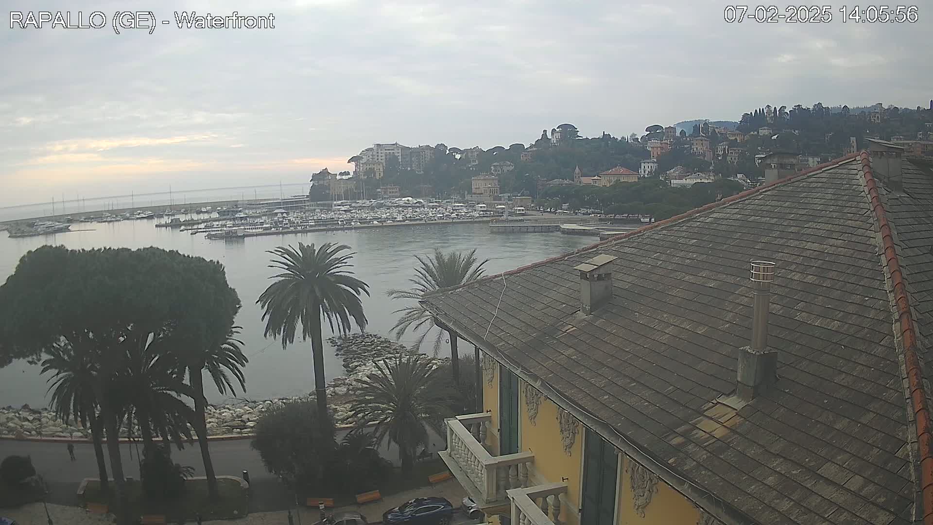 Rapallo Vittorio Veneto Coast Live Cam - Genoa, Liguria, Italy