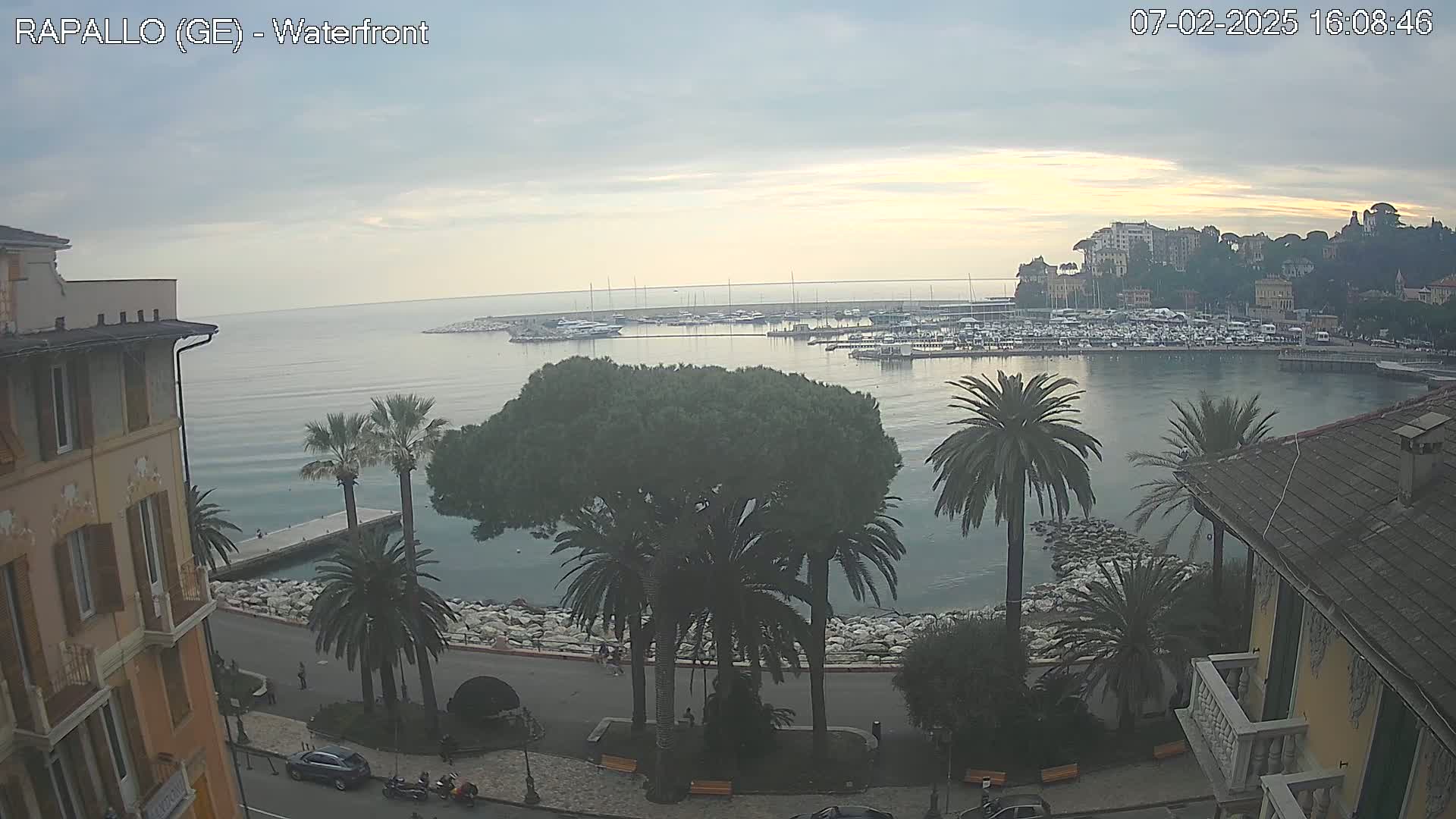 Rapallo Vittorio Veneto Coast Live Cam - Genoa, Liguria, Italy