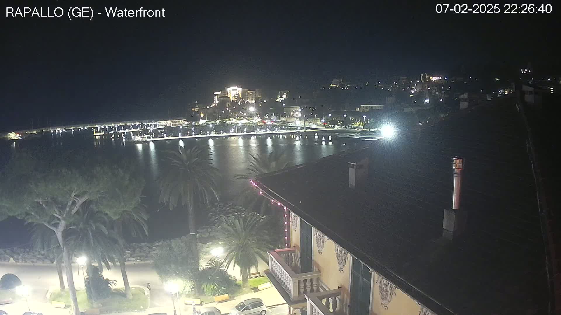 Rapallo Vittorio Veneto Coast Live Cam - Genoa, Liguria, Italy