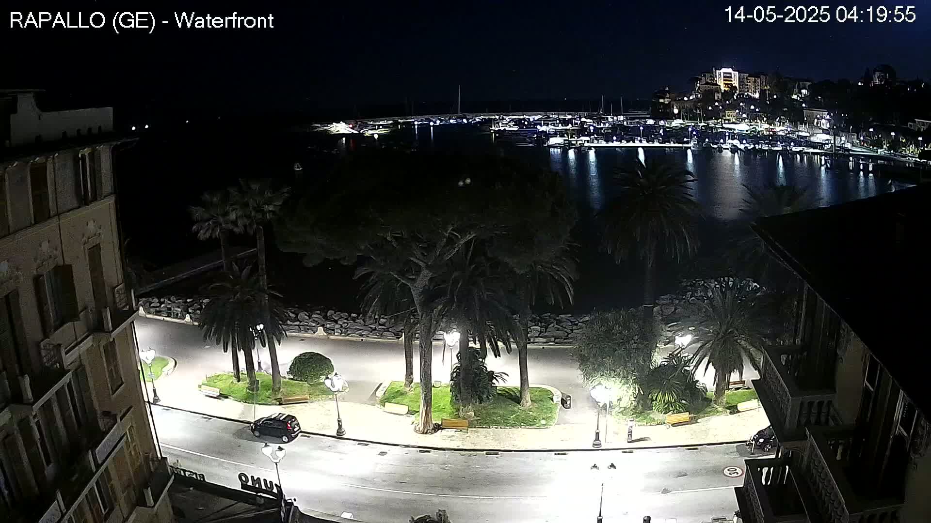 Rapallo Vittorio Veneto Coast Live Cam - Genoa, Liguria, Italy