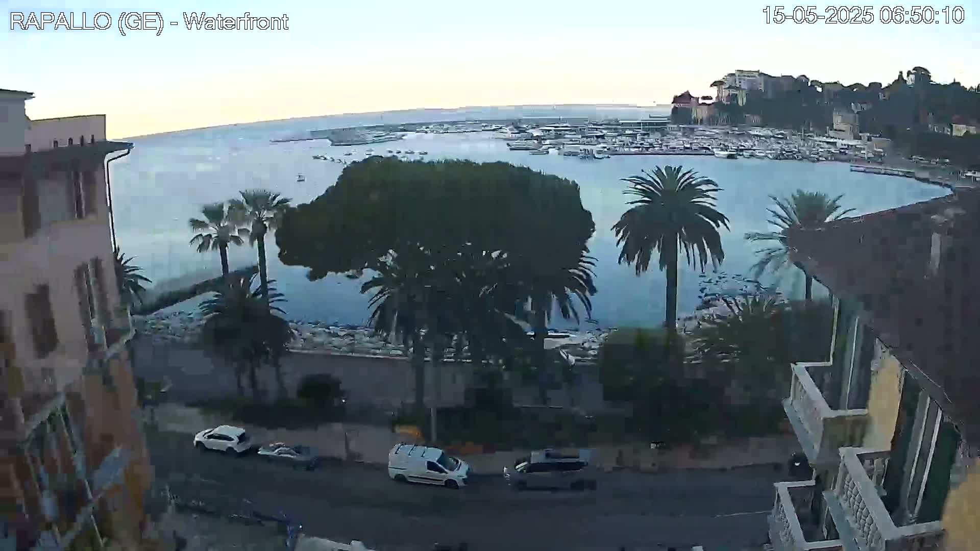 Rapallo Vittorio Veneto Coast Live Cam - Genoa, Liguria, Italy