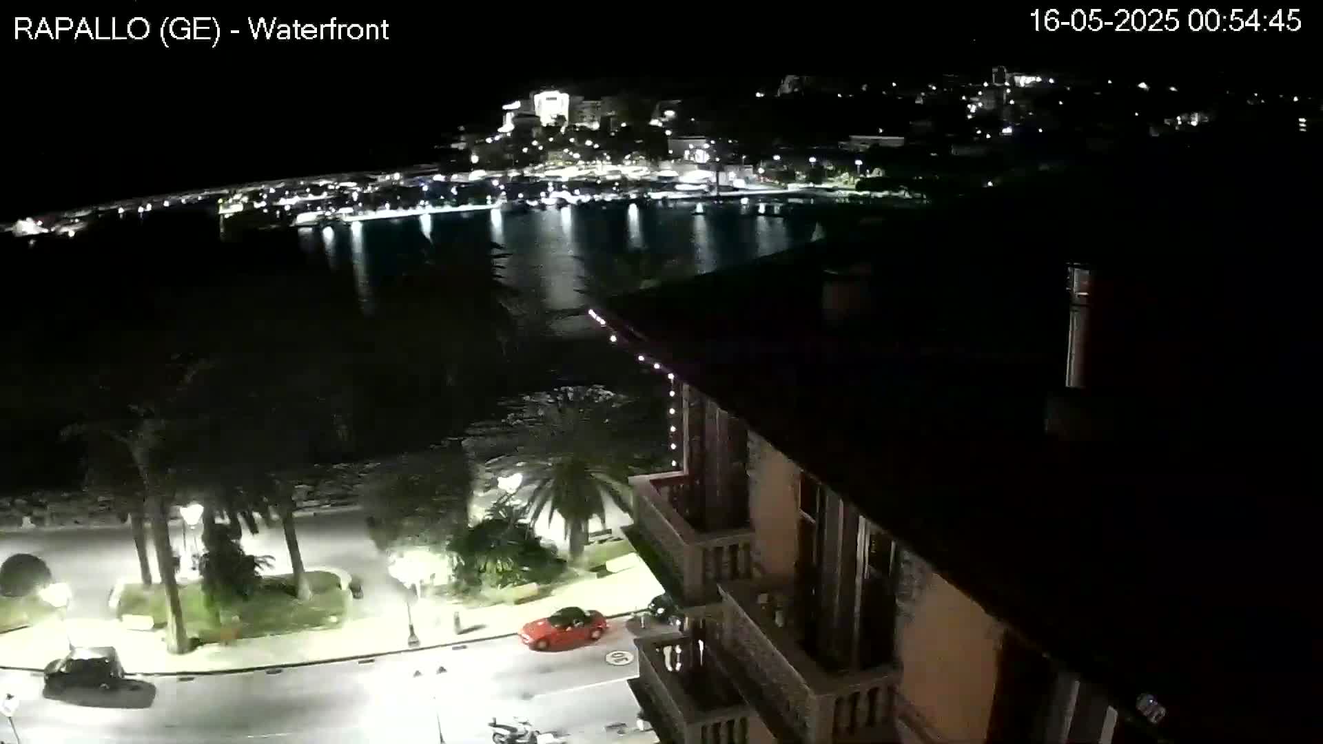 Rapallo Vittorio Veneto Coast Live Cam - Genoa, Liguria, Italy