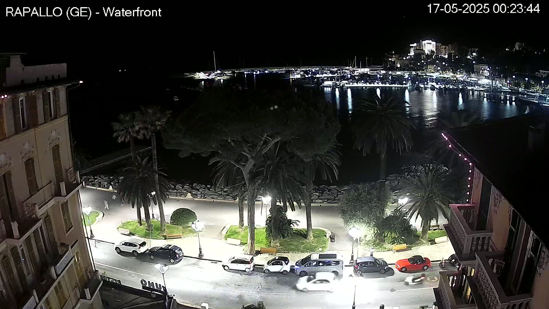 Rapallo Vittorio Veneto Coast Live Cam - Genoa, Liguria, Italy