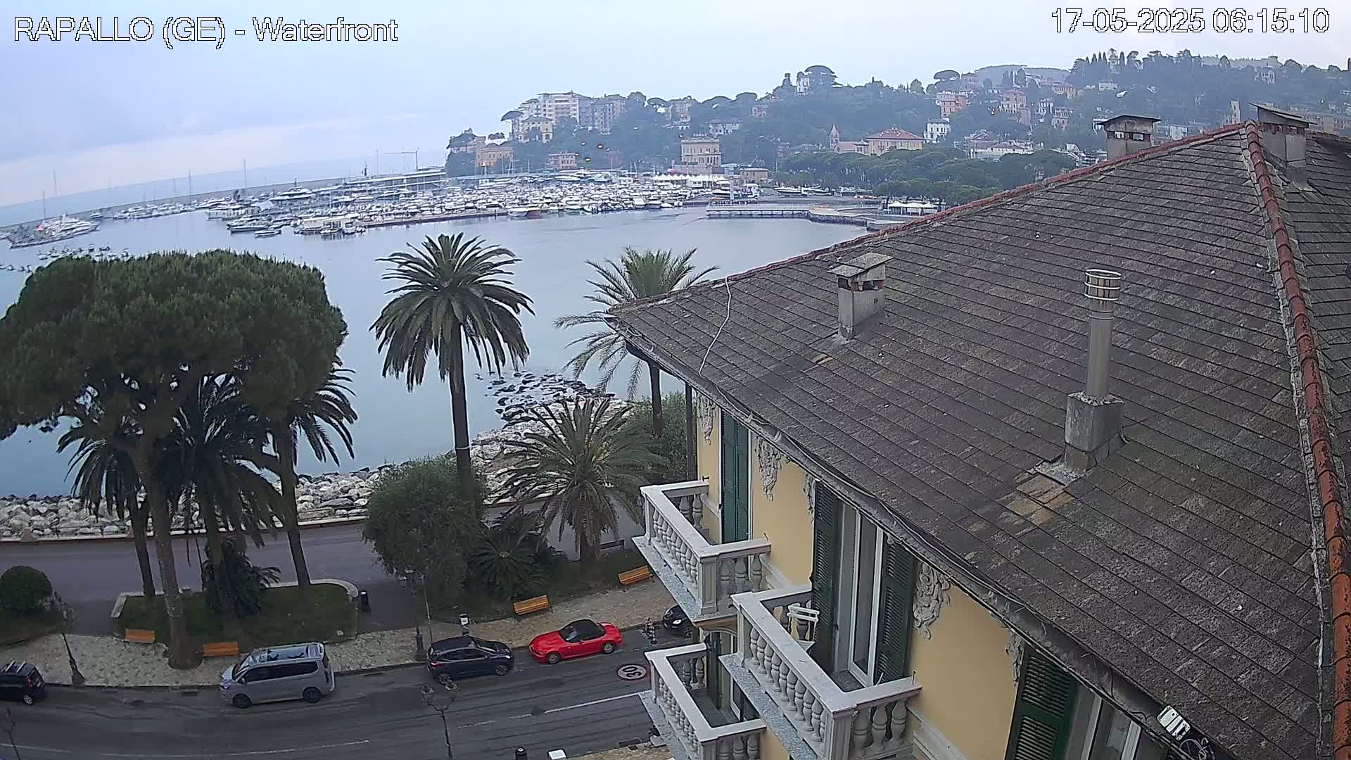 Rapallo Vittorio Veneto Coast Live Cam - Genoa, Liguria, Italy