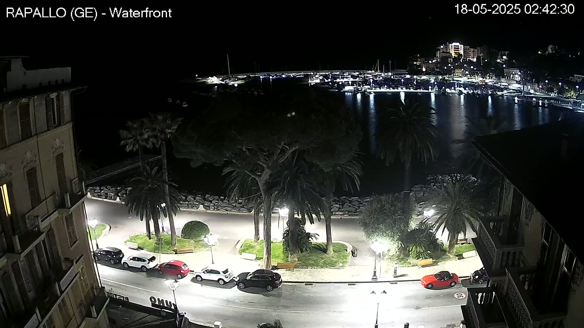Rapallo Vittorio Veneto Coast Live Cam - Genoa, Liguria, Italy